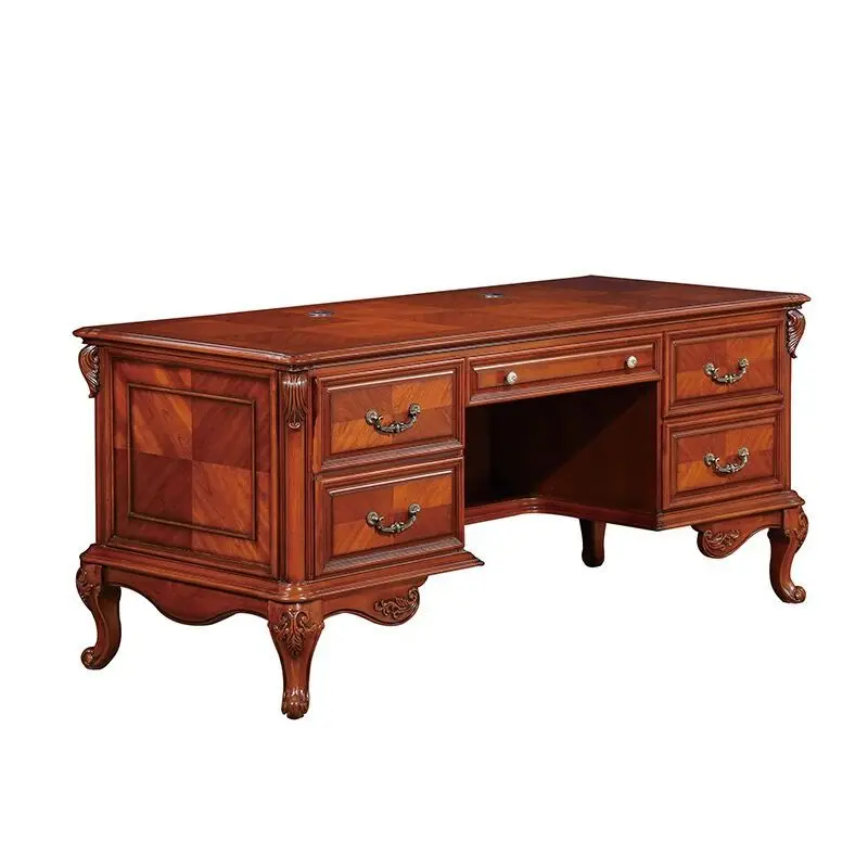 

American desk, European solid wood desk, computer desk, household desk