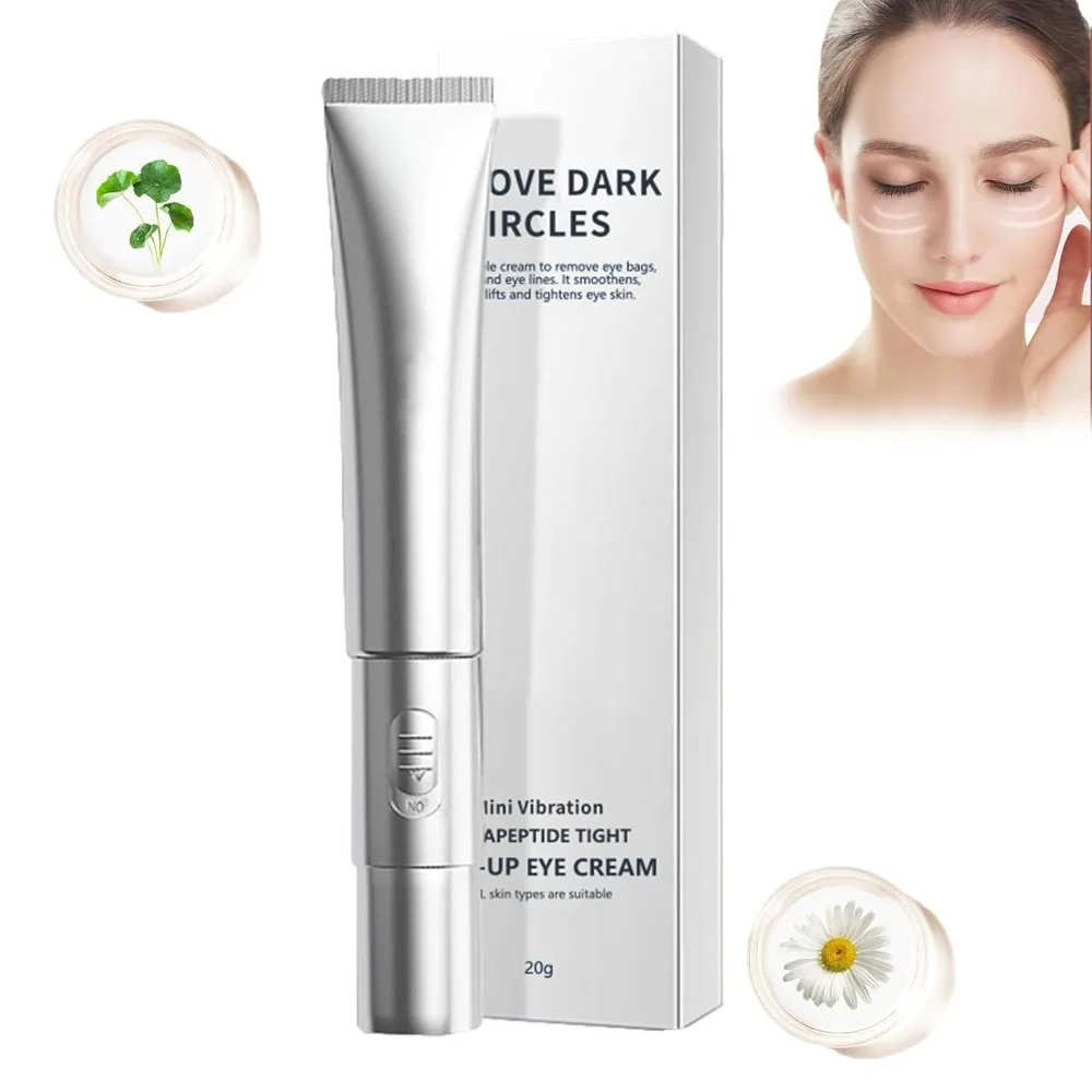 Multi-Peptide Firming Wrinkle Eraser Massaging Eye Cream Anti-Ageing Tightening Eye Cream Repairing Dark Circles Anti-Puffiness