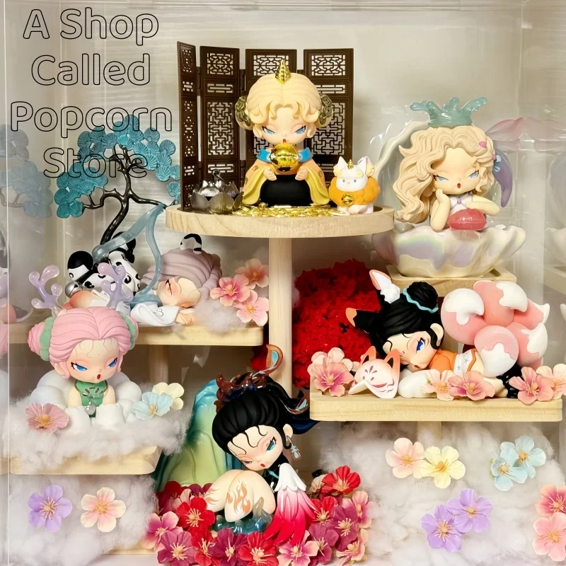 

Dodo Nami Floating Mountains And Seas Series слепая коробка Caixa Caja Girls Dolls Boys Gift Mystery Box Аниме Фигурка Игрушки