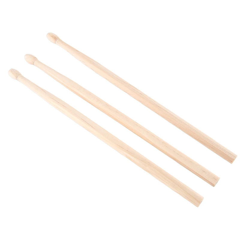 Lápis De Madeira HB Lápis, Shaped Shaped Drum Sticks, Suprimentos Estacionários para Escola e Escritório, 30 Pcs