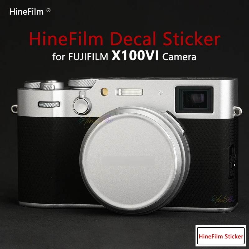 

Hinefilm Skin for Fuji X100VI Camera Sticker for Fujifilm X100 VI Skin Premium Decal X 100 VI Camera Skin X 100VI Wrap Cover