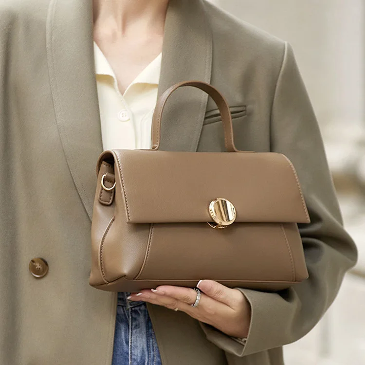

Summer Genuine Leather Women's Bag 2025 Cowhide Single-shoulder Crossbody Bag Armpit Commuting Designer Luxury Bag