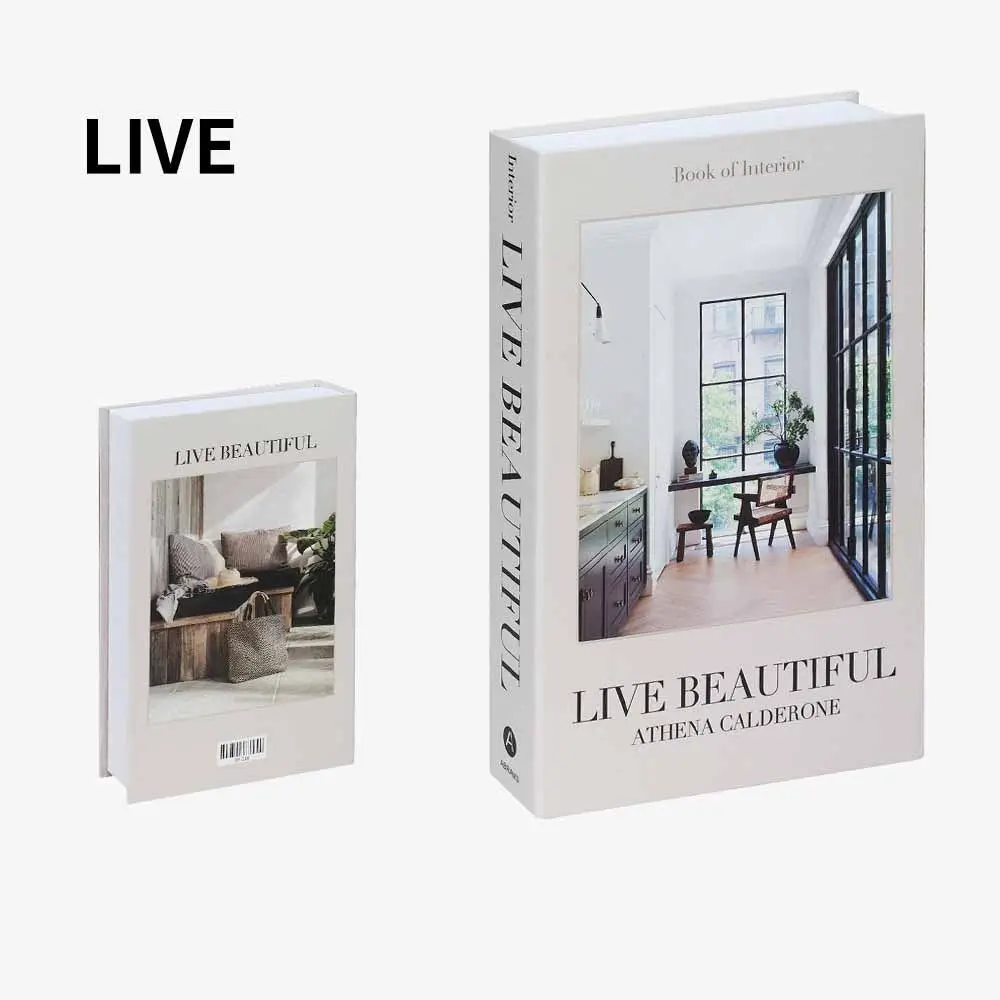 Simple Fake Books Ornament Bedroom Fashion Shooting Props Bookshelf Decor Home Decor Coffee Table Decoration Decorative Book view 3