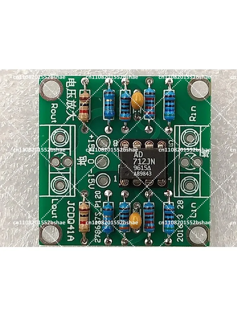 Dual Operational Amplifier Preamp Board 3x DC Audio Module for HiFi Sound System