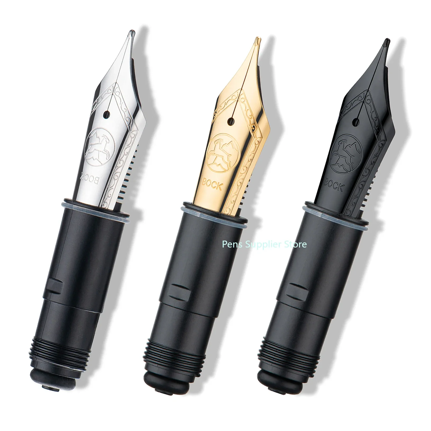 

Fountain Pen Spare Nib German No. 6 BOCK Nib Original Imported Silver EF/F/M/B Size Metal Spare Nib