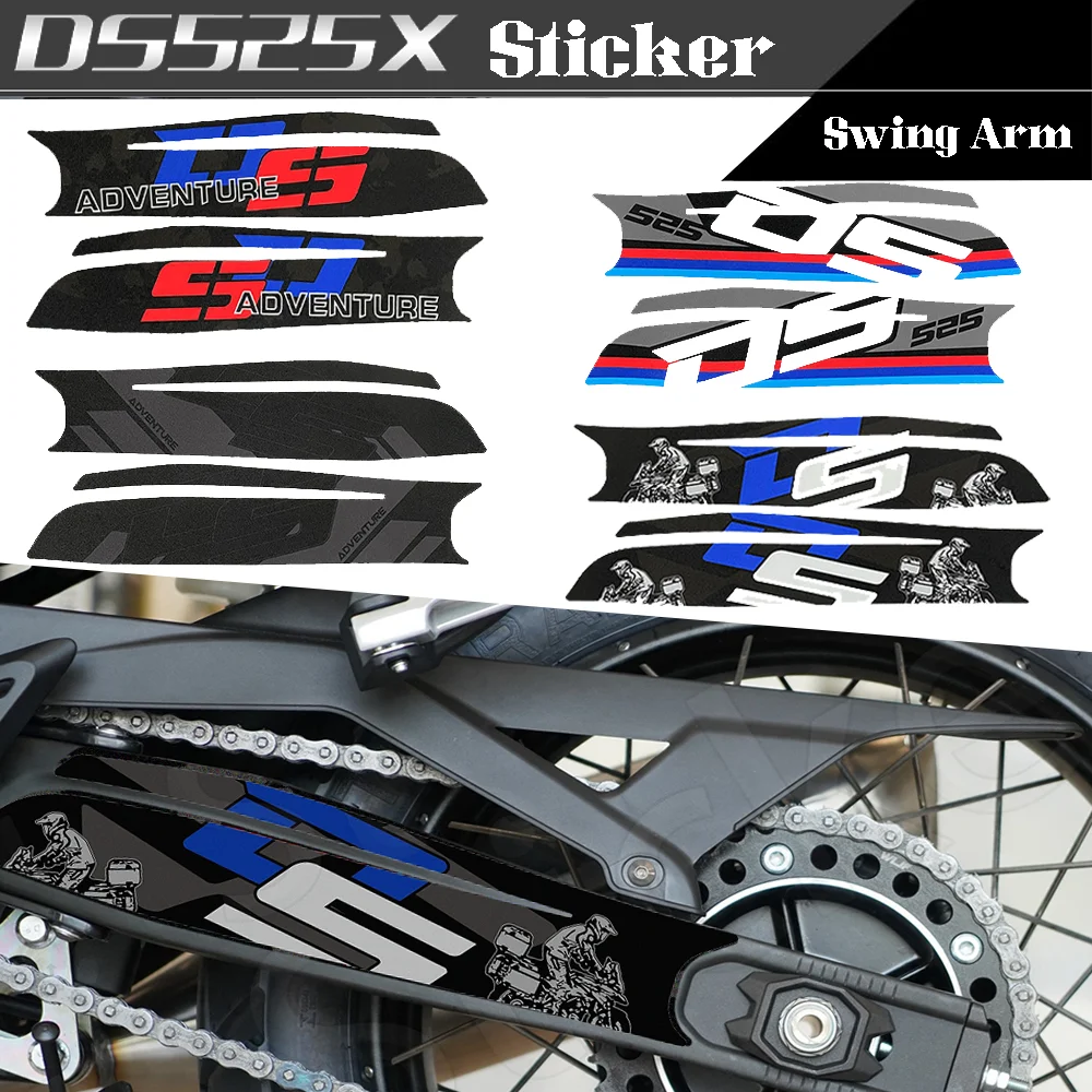 

For VOGE 525DSX SwingArm 3M Stickers Motorcycle Accesories Adventure Protector Decals Valico DSX DS X DS525X DS525 525X 525 2023