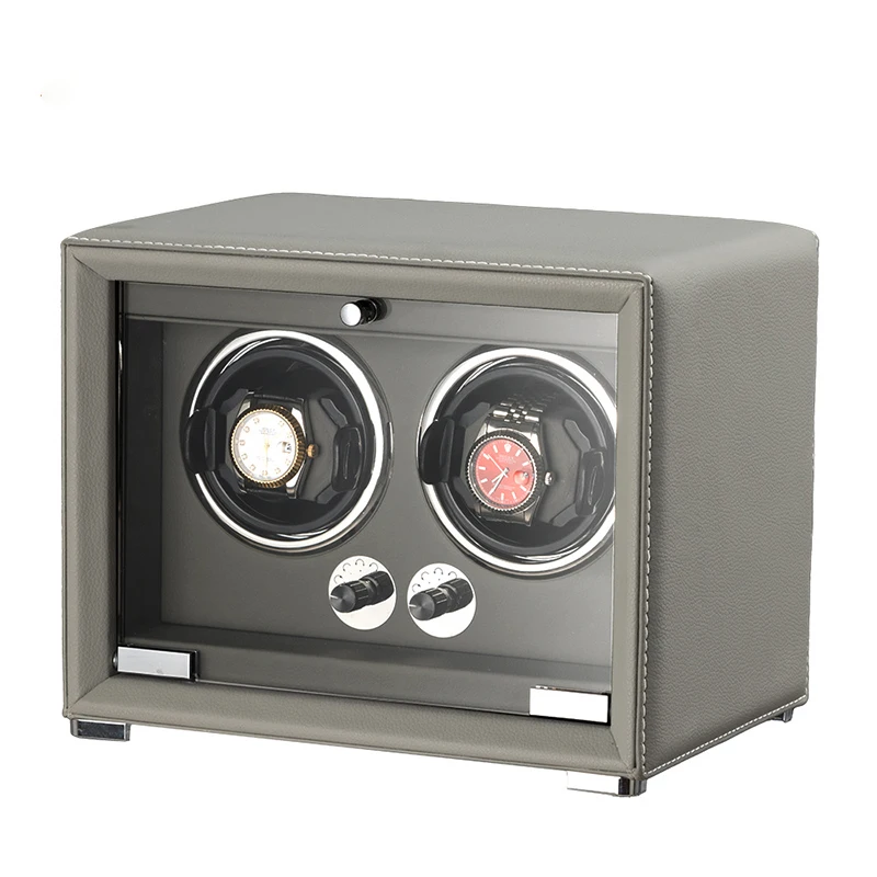FLZX Leder Uhr Wickler Box Mechanische Uhr Automatische Wicklung Gerät Haushalt Multi Slot Shaker männer Uhren Lagerung Display Box 8