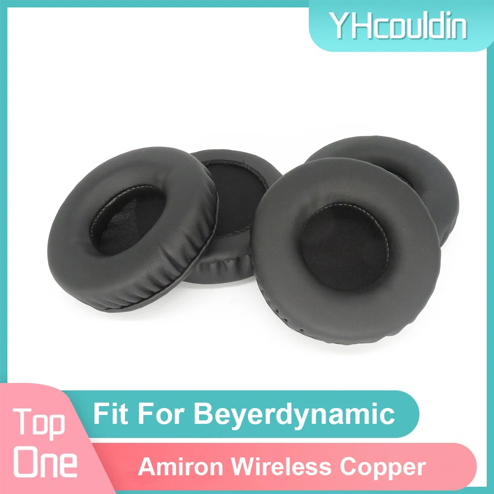 Earpads For Beyerdynamic Amiron Wireless Copper Headphone Earcushions PU Soft Pads Foam Ear Pads Black