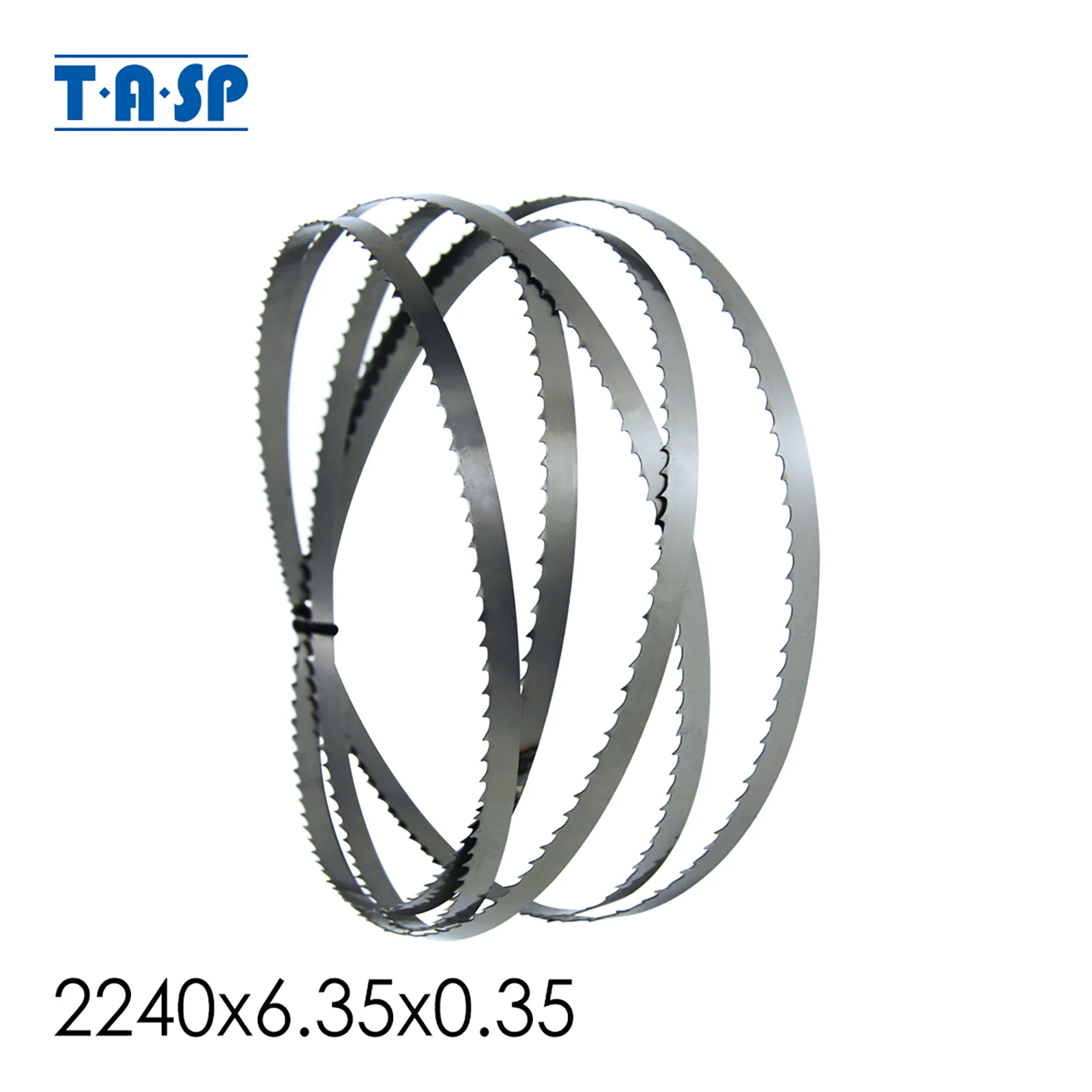 

TASP 2240 x 6.35 x 0.35mm Bandsaw Blade 88-1/4" x 6 TPI Woodworking Band Saw Blades For Metabo BAS317 BAS 317