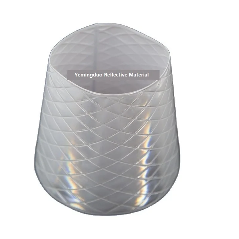 14cm*20cm*25cm Reflective Traffic Road Cone Sleeve PVC Protective Warning Sheeting For Safety  Cones