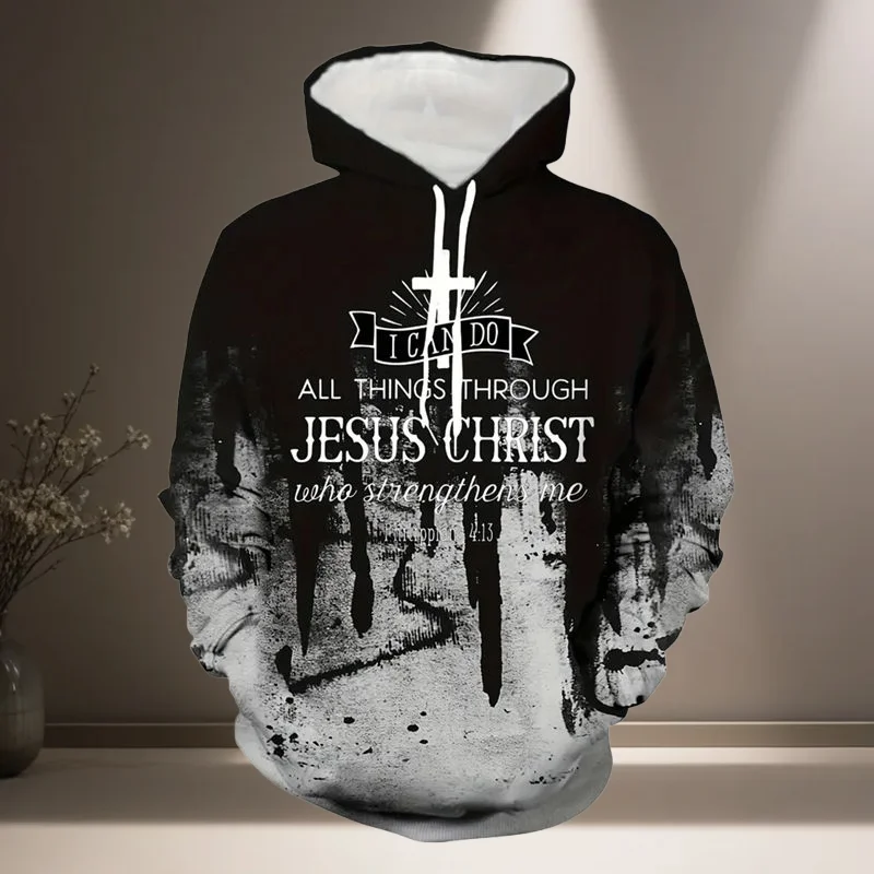 

Новая модная трендовая толстовка с длинными рукавами и принтом, мужская повседневная толстовка, дышащая, быстросохнущая, универсальный свитер с круглым вырезом, мото