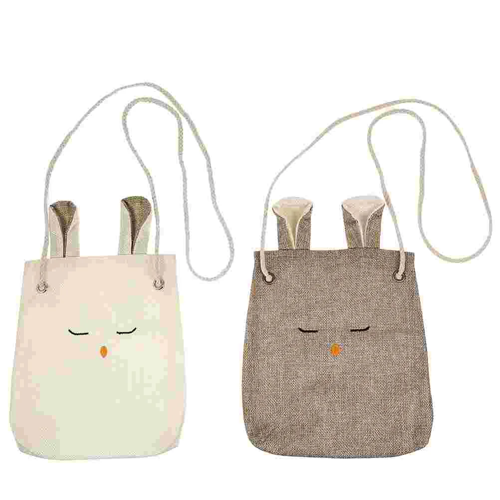 2 Pcs Thumb Gig Bag Wear-resistant Kalimba Accessory Cloth Portable Holder Thickened Man Container