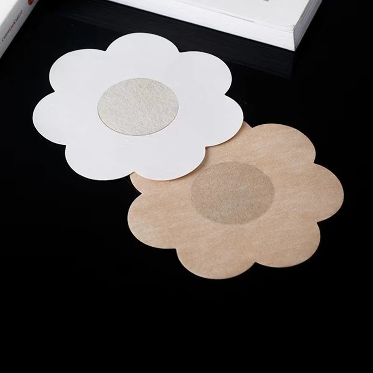 Disposable Non-Woven Nipple Covers Ultra-Thin Breathable Pasties for Women Anti-See-Through & Anti-Chafing Protection Invisible