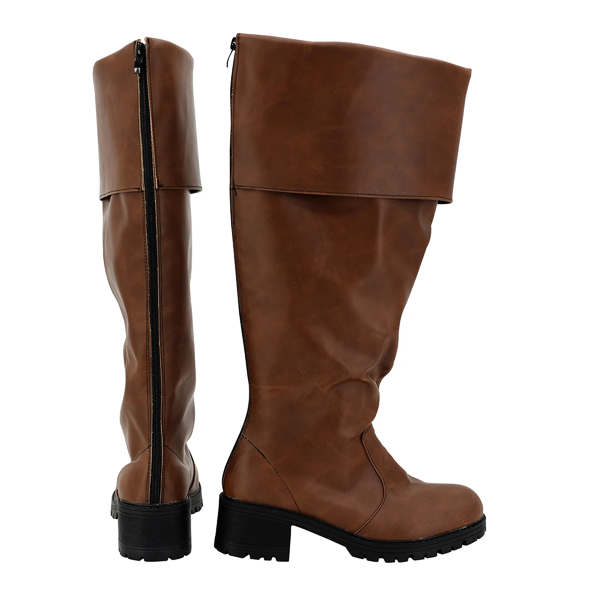 Buty do Cosplayu Berserk Griffith, Brązowe Botki, Dowolny Rozmiar, Unisex