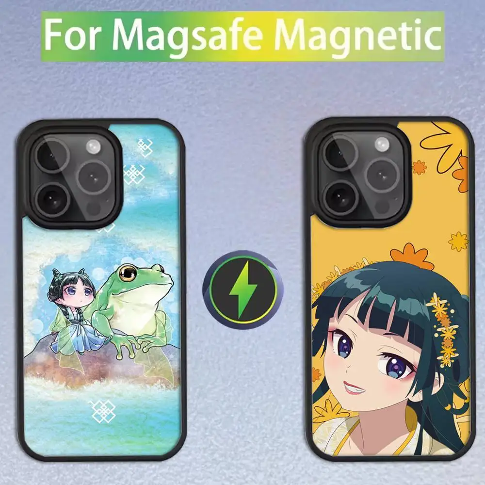 

Anime Kusuriya Mao Mao Phone Case For iPhone 16,15,14,13,12,11,Pro,Max,Plus,Mini,SE Magsafe Magnetic Wireless Charging