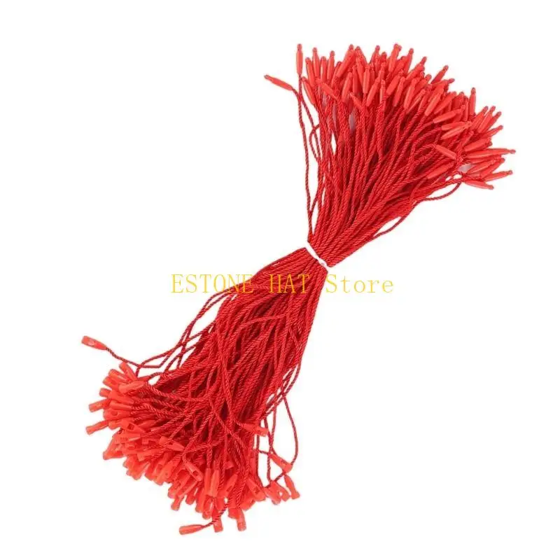 49MF 100 Pieces Clothes and Textile Hanging Cords for Household Use for Label