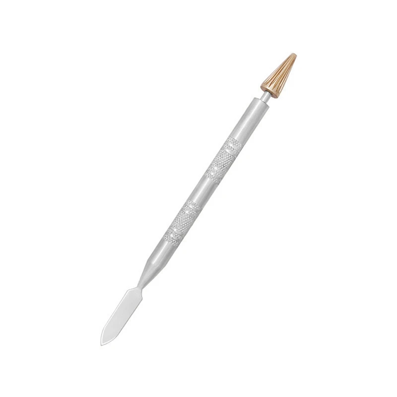 A98E-Oil-Pen Penna a olio a doppio scopo Viscosa Bordo acqua-olio è adatto per strumenti di tintura bordi in pelle Sigillo Artigianato Fai da te.