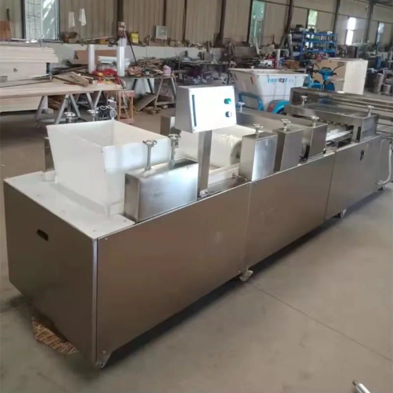 Automatische Wafer Biscuit Enrobing Line Weiße Schokolade Temperier- und Schmelzmaschine Obst Kekse Energie Müsli Bar Maker