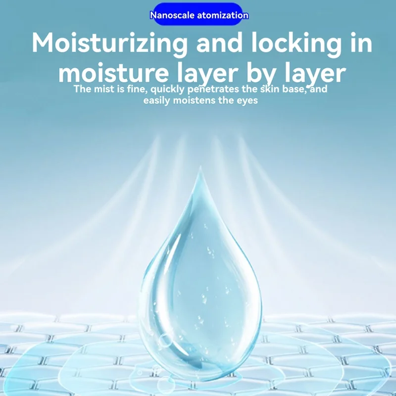 يمكن شحنه رذاذ مرطب العين بالماء، واقي العين المرئي، نظارات البخار، تعب العين، يهدئ العيون الجافة