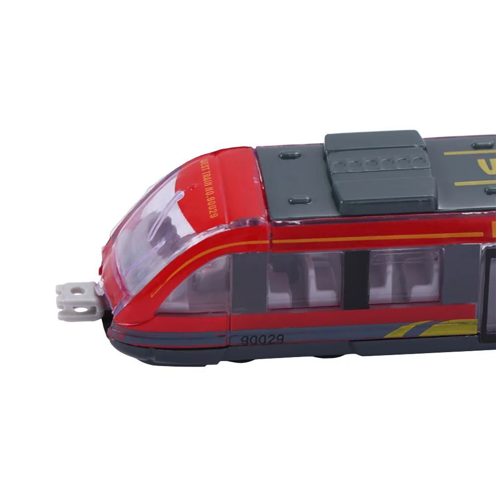 Educational  Train Alloy Model Metro Subway Metal Alloy Simulation Train  Underground Diecast Train  High Speed Rail
