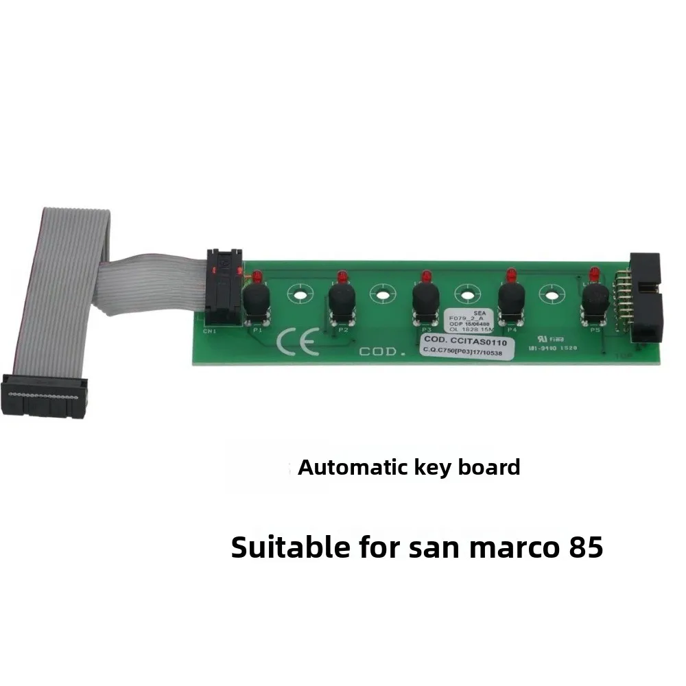 Automatic Button Board Replacement Part for Espresso Coffee Machine 85 Model 108274 Control Panel Accessory Home Commercial Use