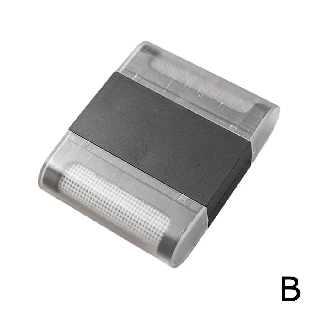 Mini removedor de fiapos manual de duas cabeças, aparador de bola de cabelo, rolos de suéter, barbeador, tapete, pano de limpeza, ferramenta bru o1k7