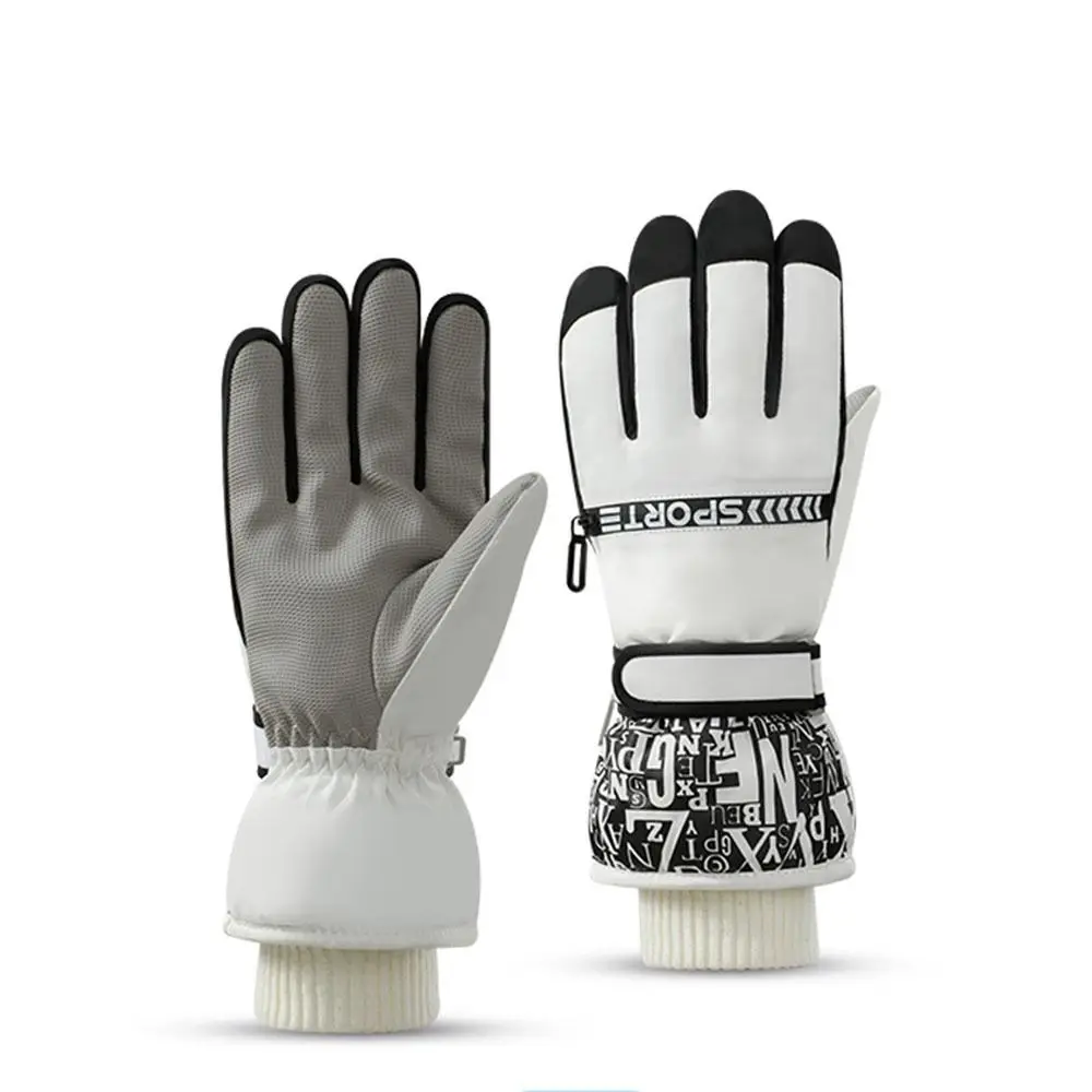 

Fashion TouchScreen Snow Ski Gloves Windproof Waterproof Warm Cycling Gloves Full Finger Non-slip Snowboard Mittens Winter
