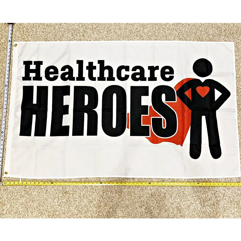 Healthcare Hero Flags FREE SHIPPING Cape Biden Trump Nurses Doctors Flag USA New 3x5' Banners yhx0483