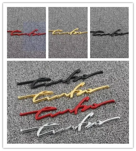

New Design Car Styling Car Turbo Boost Loading Boosting 3D Metal Chrome Zinc Alloy 3D Emblem Badge Sticker Decal Auto Accessory