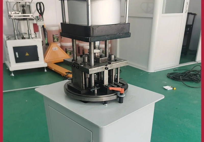 Numerical Control Aluminum Profile  Rotary Pneumatic Punch Broken Bridge Aluminum Doors and Windows Stamping Equipment