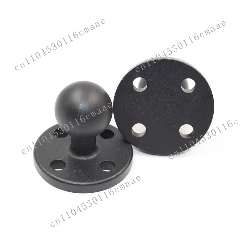 Round plate, flat bracket, car rearview mirror, driving recorder  1 inch ball mounting, bicycle mounting, stamping ball head