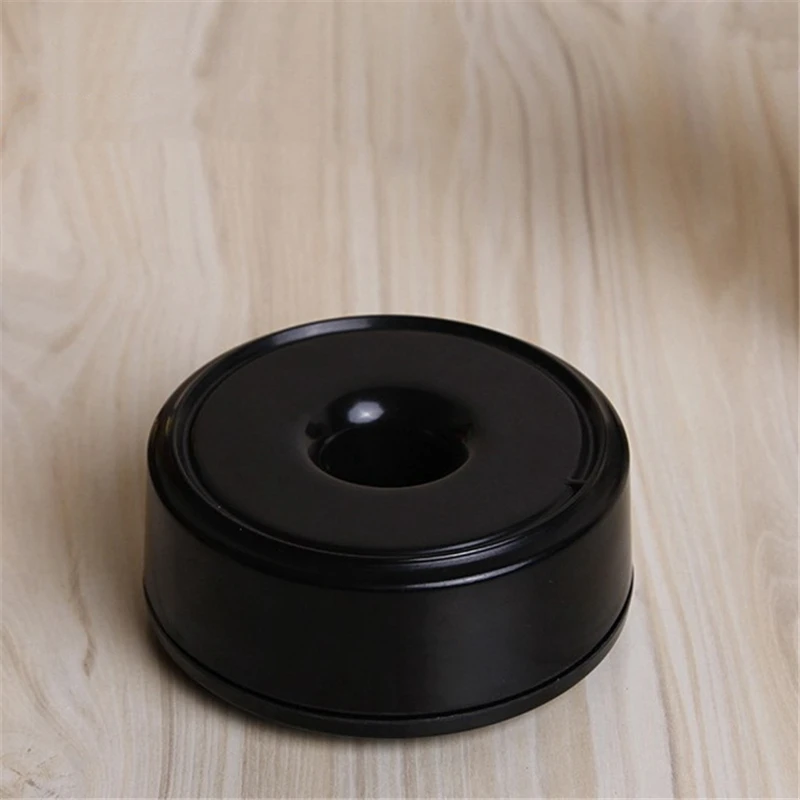 Portable Plastic Round Ashtray Ash Tray Holder Smoking Accessories Drop Shipping