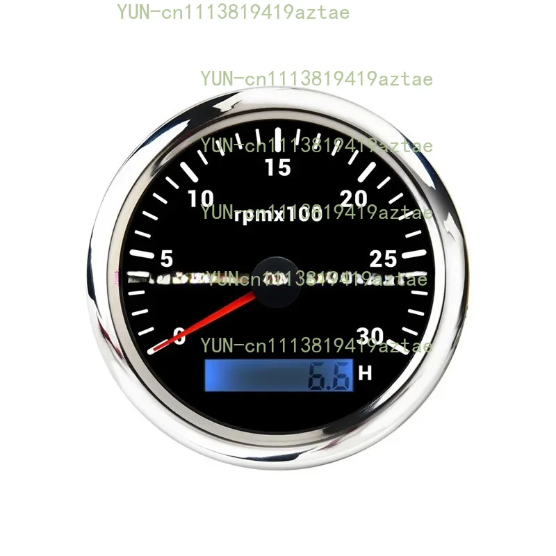 Alternator Signal Engine Tachometer 7 Color Backlight Universal for Car Truck Motorcycle