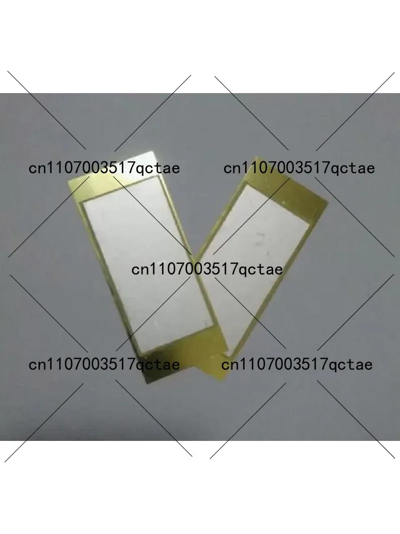 2~10pcs Piezo Ceramic Power Generation PZT Piezoelectric 80mmx33mmx0.6