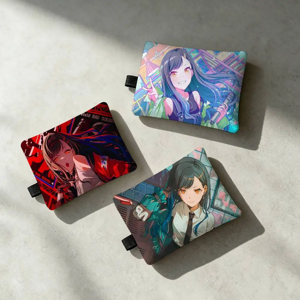 Shiraishi An Game Project SEKAI Zippered Coin Purse with Detachable Carabiner – Mini Coin and Key Pouch
