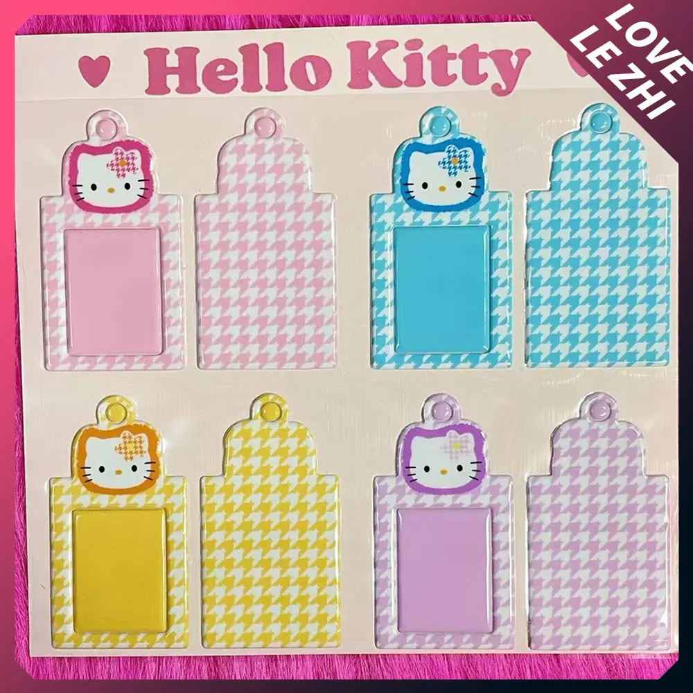 Retro Hello Kitty Cartoon Hand Account Stationery Sticker Diy Phone Case Decoration Notebook Art Stereo Bubble Sticker