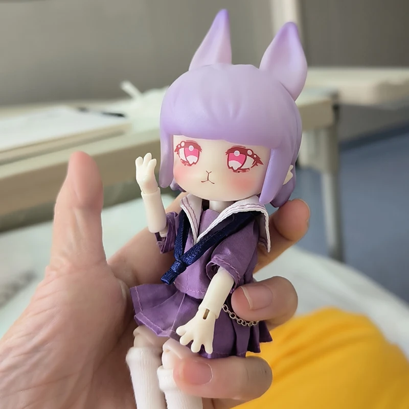 新しいアニメペニーボックスおもちゃ学校幽霊シリーズアクションフィギュアモデル人形置物 1/12 Bjd かわいいデスクトップ飾りかわいいギフト