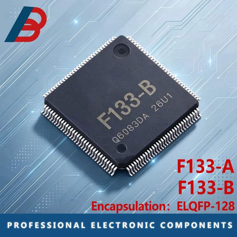 1PCS F133-B F133-A package ELQFP-128 microcontroller main control chip IC