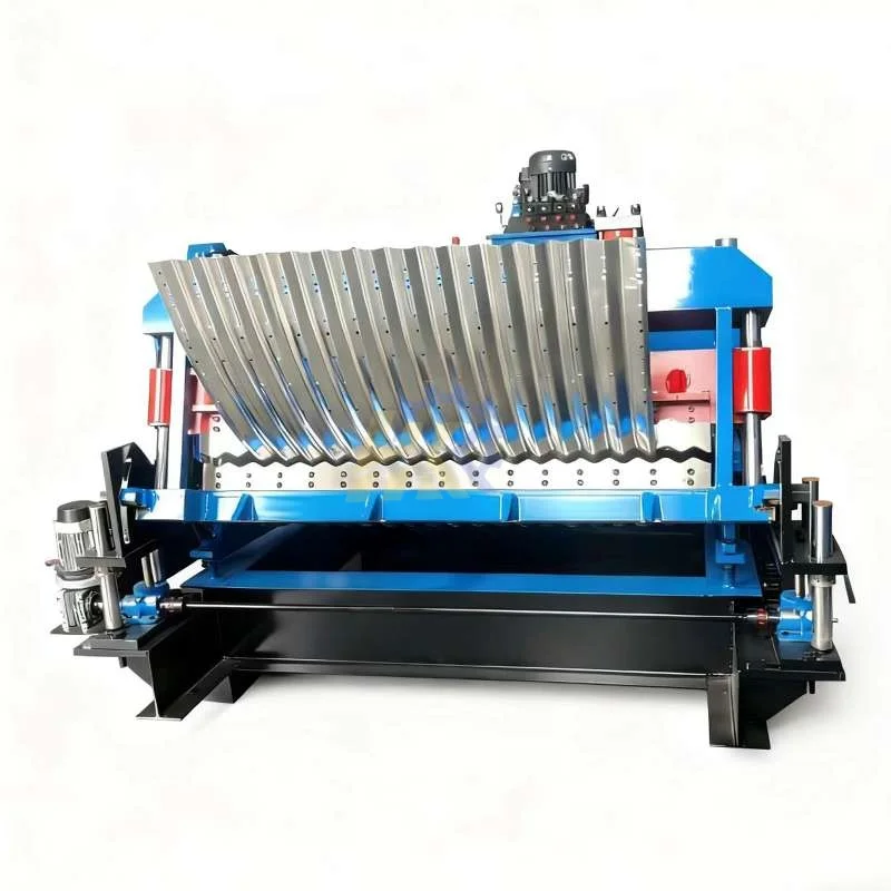 Grain Silos Roll Forming Machine with 1mm-4mm Rolling Thickness 1250mm Feeding Width 1-Year Warranty
