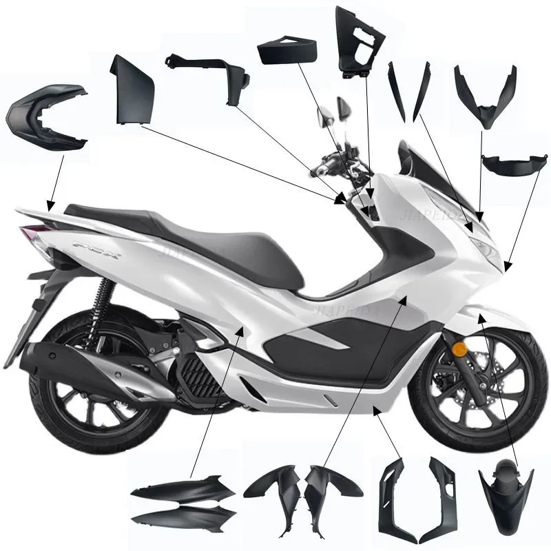 

Модифицированные аксессуары для мотоциклов PCX150 PCX125 PCX, часть корпуса, пластиковый комплект обтекателя, детали для pcx125 pcx150 2018 2019 2020