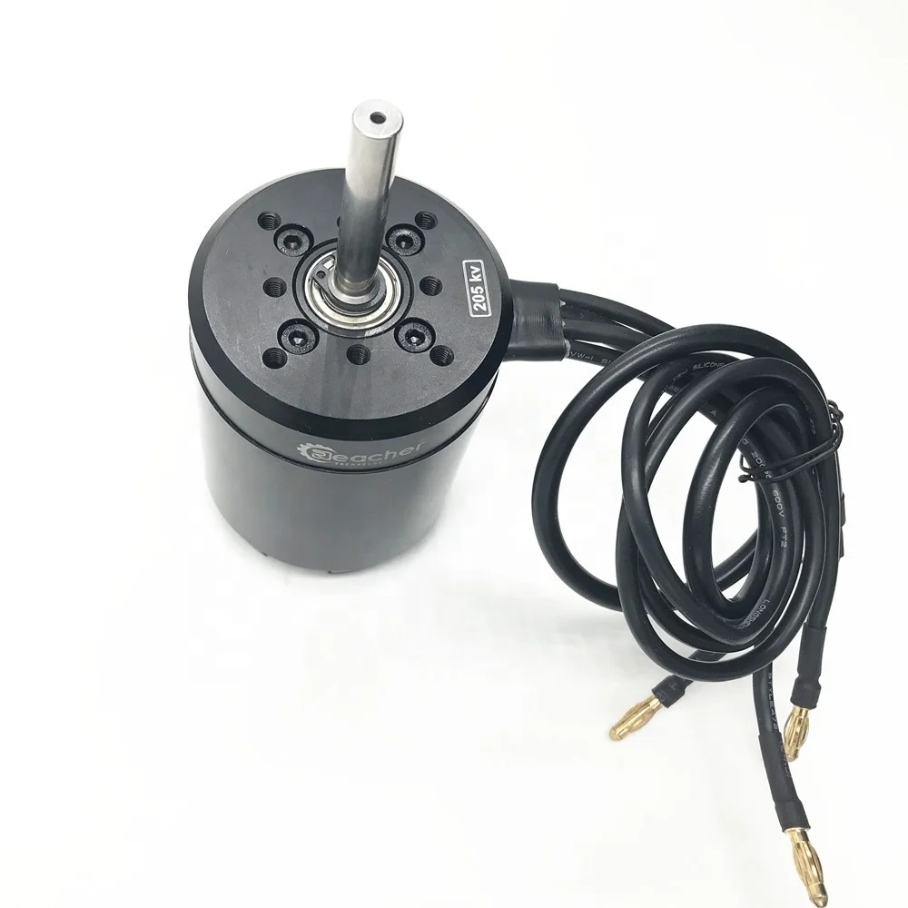 6385 V6.0 High Torque Brushless DC Motor 48v 5kw 24v 36v 56v 60v 72v Motor