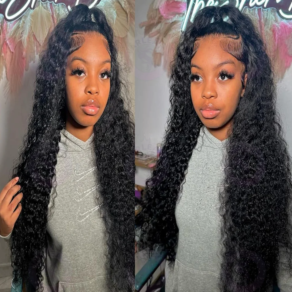 

30 40 inch Deep Wave 13x4 Lace Front Wigs Human Hair Curly 13x6 Lace Frontal Wigs Brazilian Loose Wave Wigs 100% Human Hair