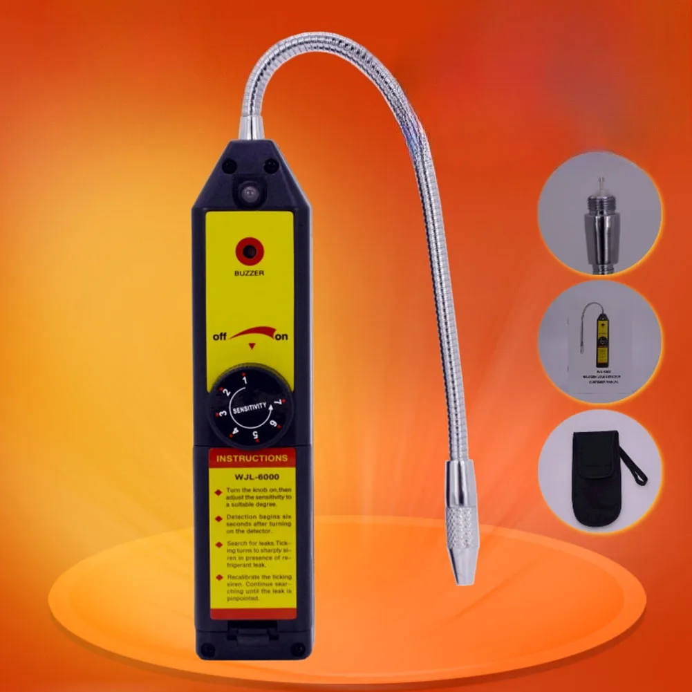 Cooling System Tester Halogen Leak Detector Wide Detection Coverage Halogen Leak Detection Tool For Air Conditioner Repair
