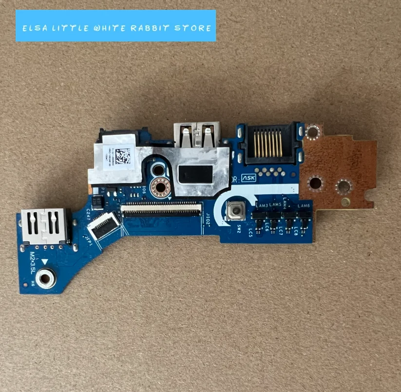 FOR Lenovo ThinkBook 14 G6+AHP USB WLAN SD CARD READER POWER BUTTON BOARD LS-M9413P