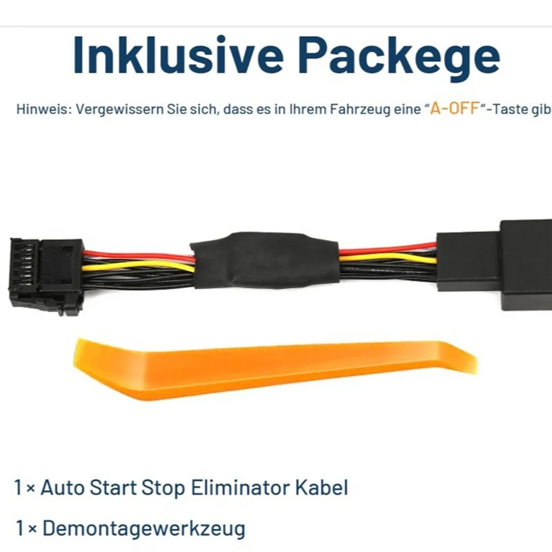 ل VW Golf 7 7.5 Passat B8 نظام إيقاف التشغيل التلقائي مزيل جهاز التحكم الاستشعار كابل توصيل ثلاثة أوضاع إيقاف