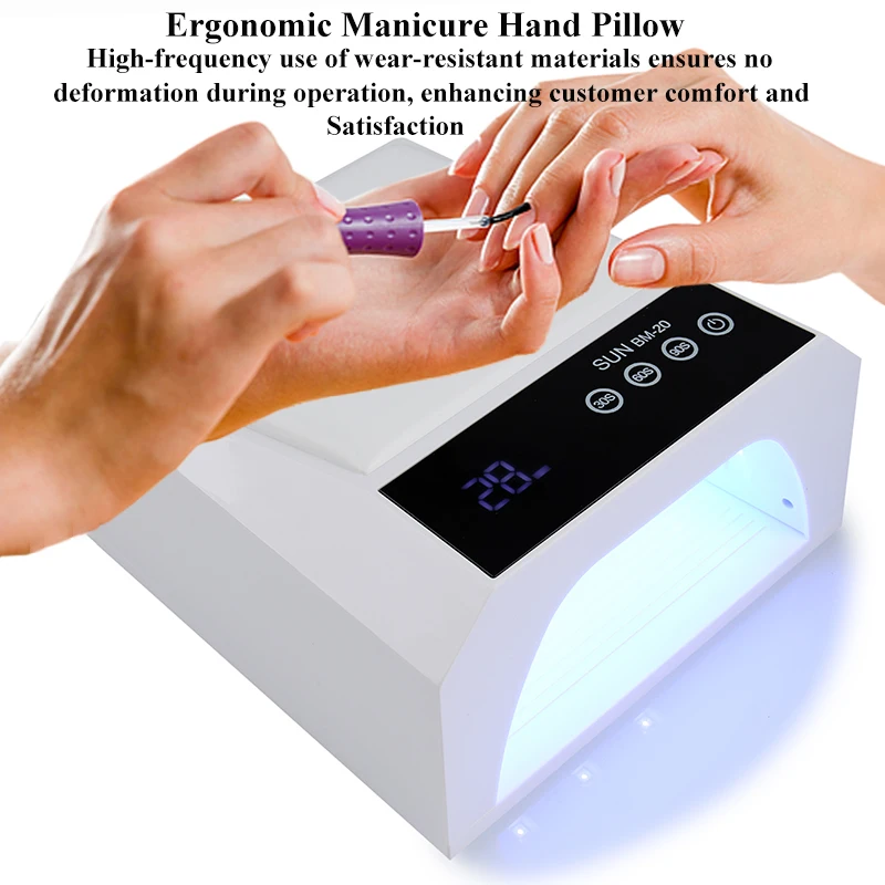 42LED UV LED Lampada per unghie Asciugatrice per polimerizzare tutti lo smalto gel Potenti luci per unghie Sensore di movimento Manicure Pedicure Strumento per salone