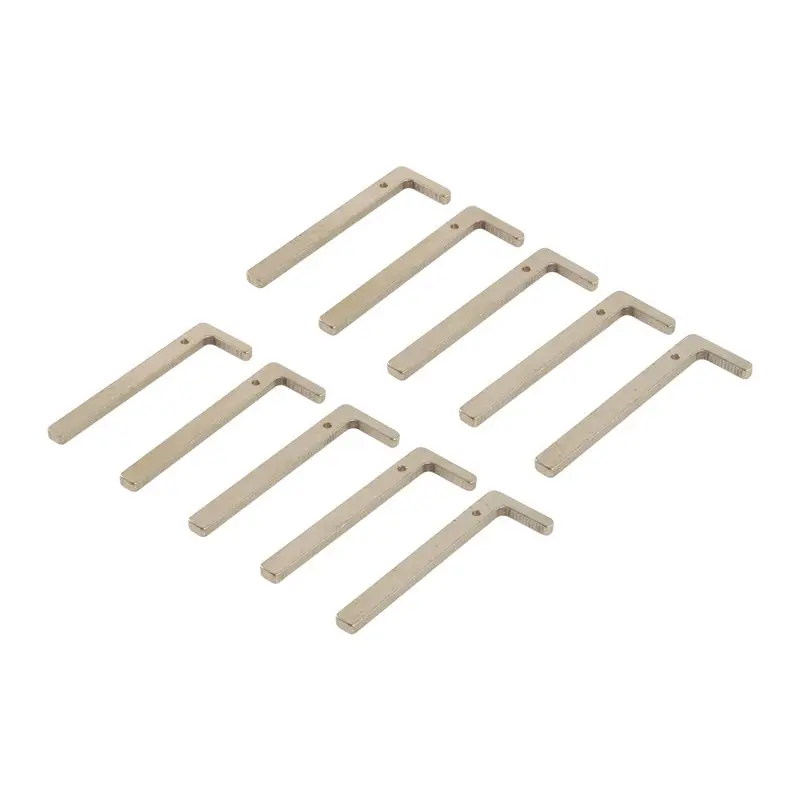 A13Z-For Lynk& Co 900 Compatible 10Pcs/Lot Small Smart Key Blade Emergency Insert Car Accessories Uncut