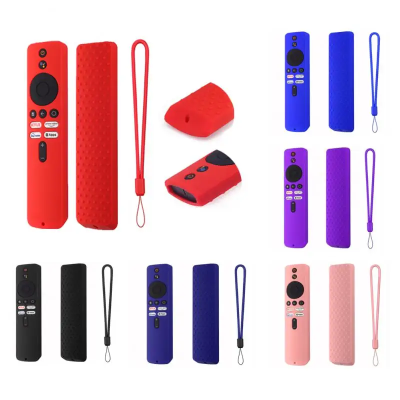 For Redmi XiaoMi TV Remote Control Protective Silicone Case,Skid-proof Cover Shockproof Washable Redmi TV Remote Silicone Cover