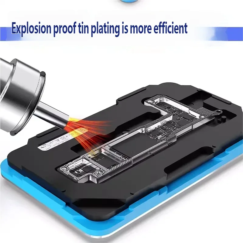 JTX M29 Motherboard Mid-layers Reballing Platform for IPhone X-17 Pro Max Logic CPU Board Middle Frame Soldering Repair Stencil