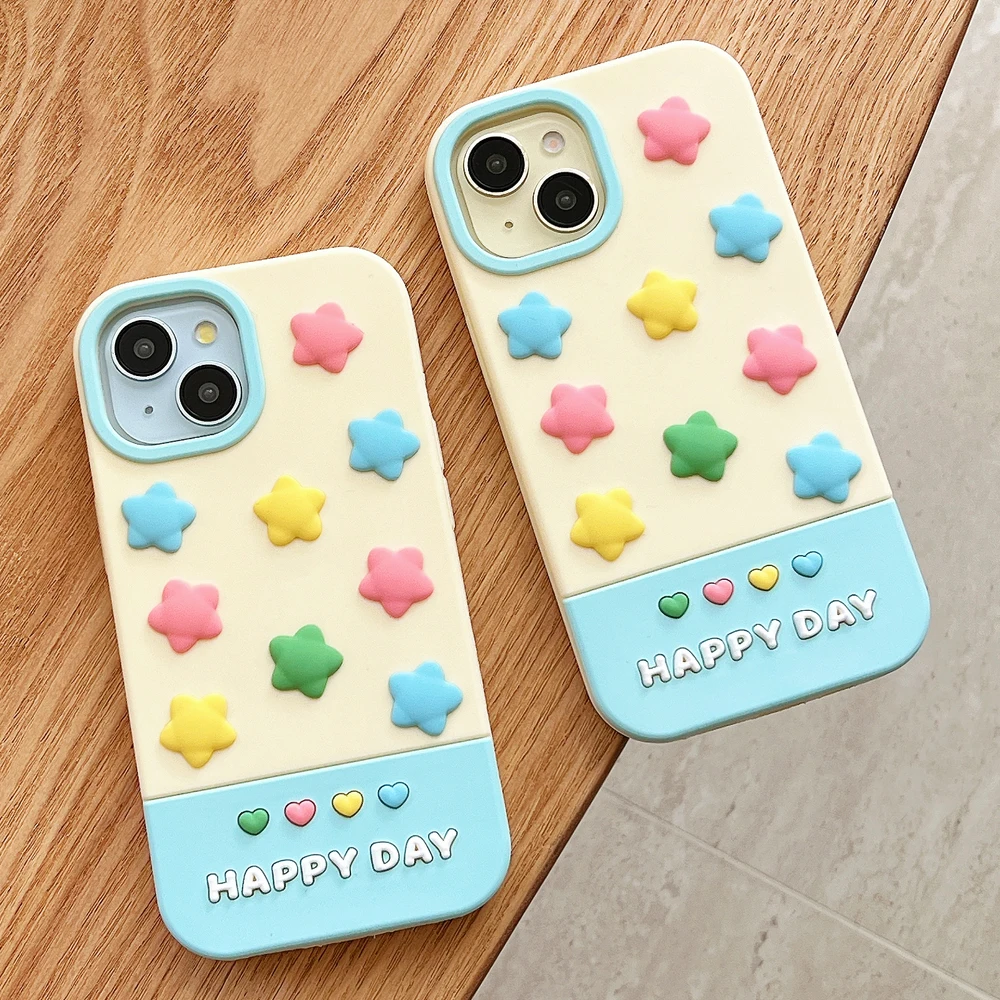 For iPhone 16, 16 Pro, 16 Pro Max, 3D Cartoon Cute Animal Soft Silicone Mobile Phone Back Case Cover Skin Shell Protector